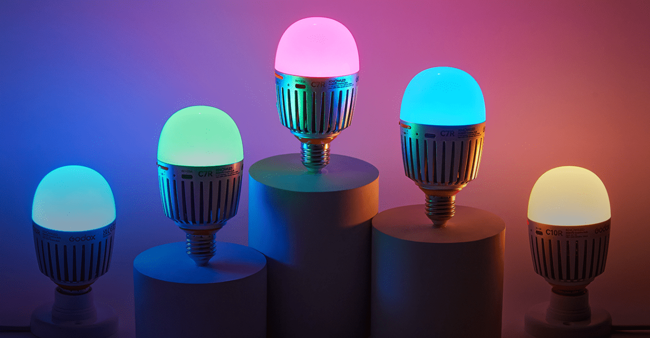 C7R/C10R KNOWLED RGBWW Creative Bulb