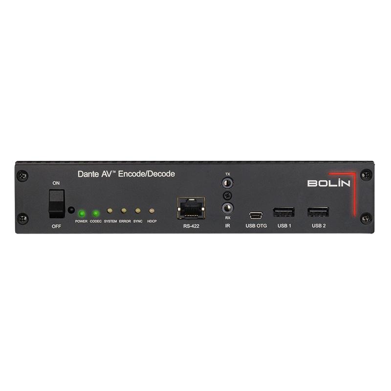 D20S Dante AV Ultra 4K Transceiver with HDMI 2.0 Input/Output and 12G-SDI Output
