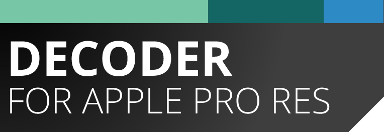 Decoder SDK for Apple ProRes