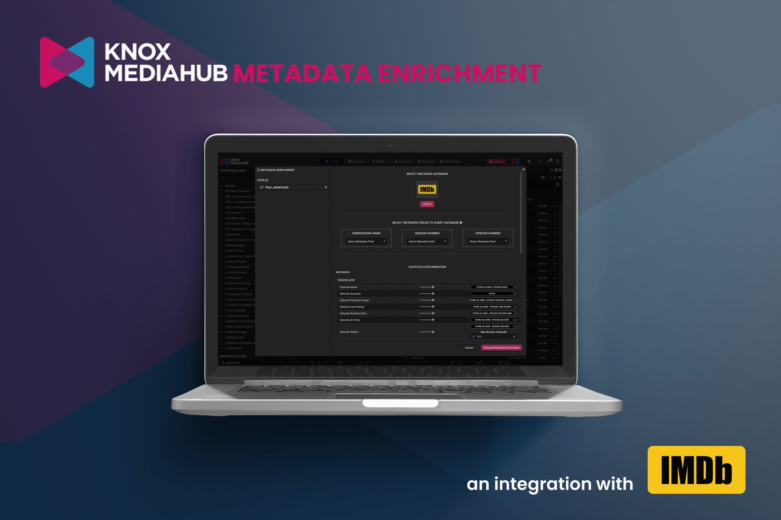 Metadata Enrichment – Knox Media Hub & IMDb