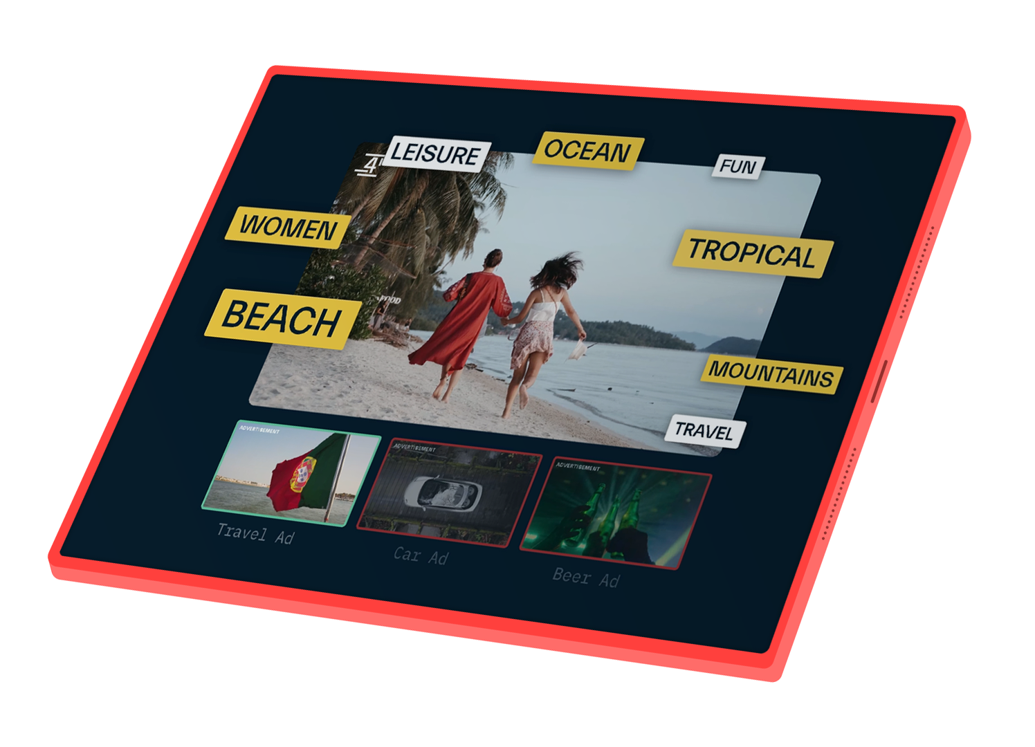 Context Distillery for Ads