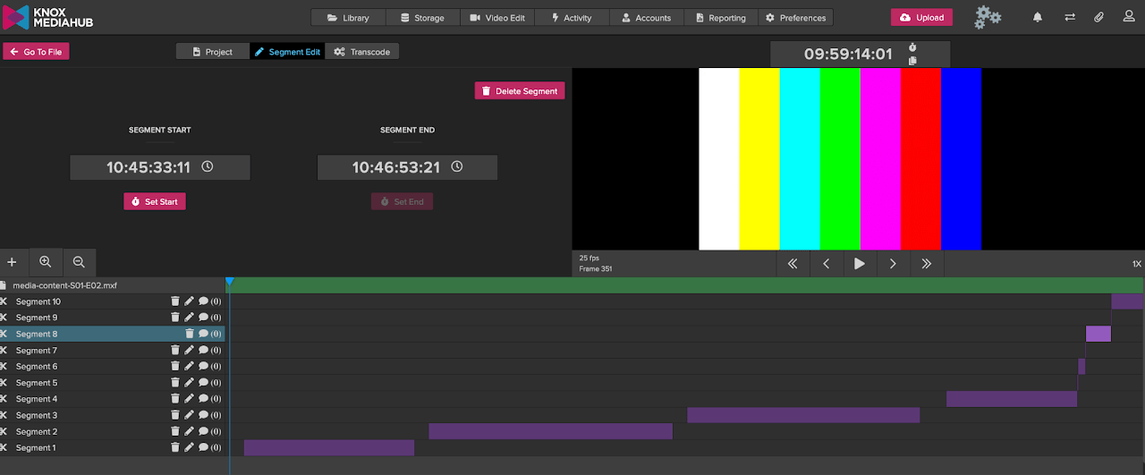 Smart Trimming from Knox Media Hub
