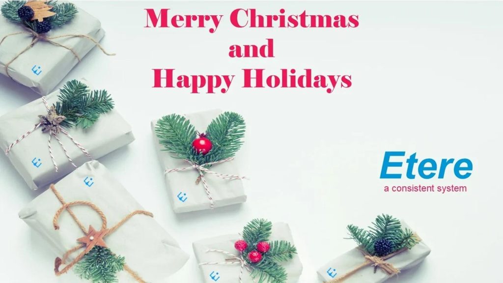 Merry Christmas and Happy Holidays