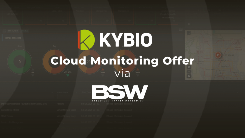 WorldCast Launches “Kybio Cloud Monitoring Offer for 25 Devices” via BSW for Radio Networks