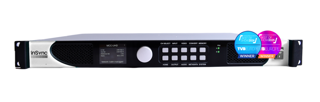 InSync MCC-UHD standards converter