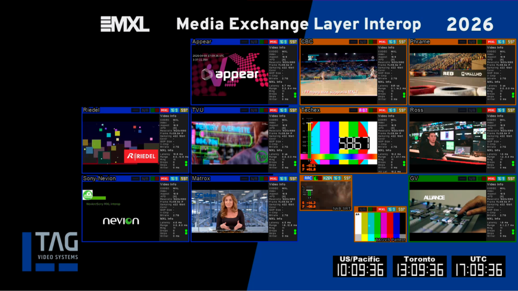 TAG Video Systems - What a Resilient Content Chain Looks Like in IP Video Monitoring
