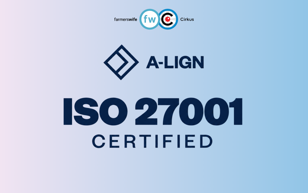 farmerswife Successfully Achieves ISO/IEC 27001 Certification