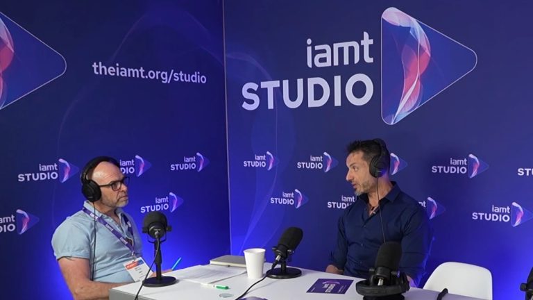 Matt Stagg and Nicola Cogotti of Alpha Cogs in the IAMT Studio